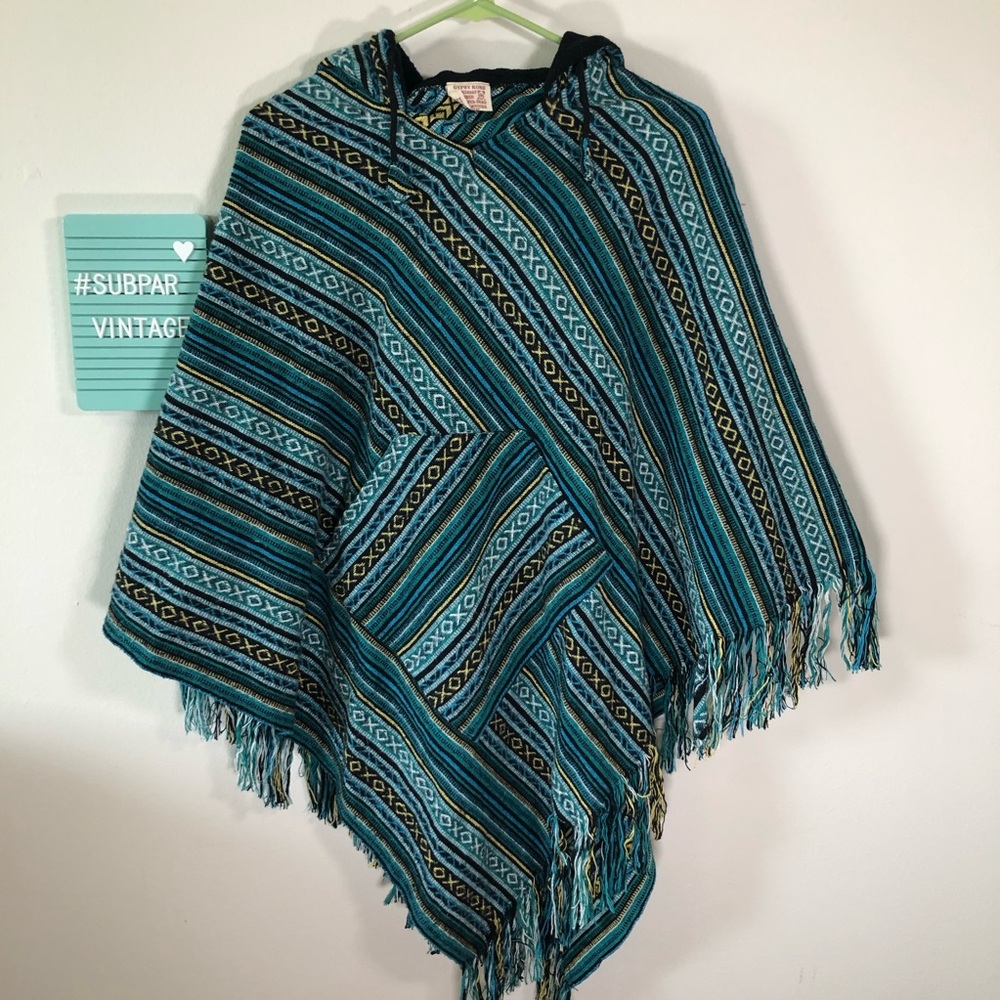 The Grateful Dead poncho hoodie